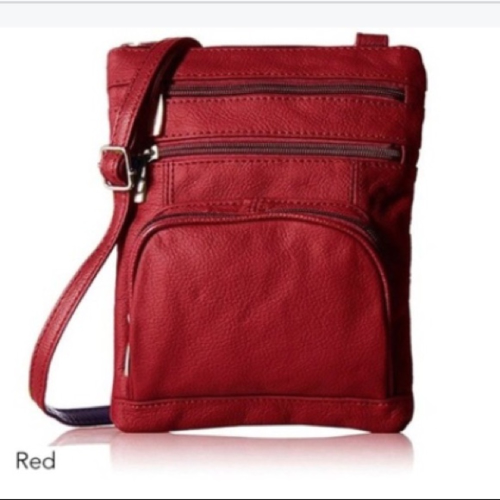 🎁Leather crossbody bag